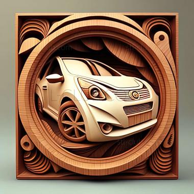 3D модель Nissan Note (STL)